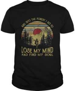 And into the forest Tshirt qn