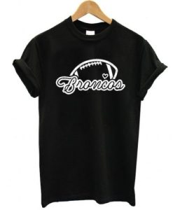 Broncos Football t shirt qn