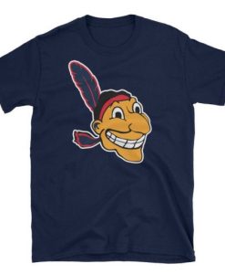 Chief Wahoo Cleveland Baseball t shirt qn