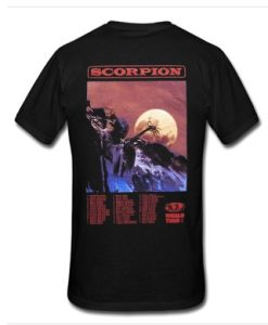 Drake Scorpion World Tour back t shirt qn