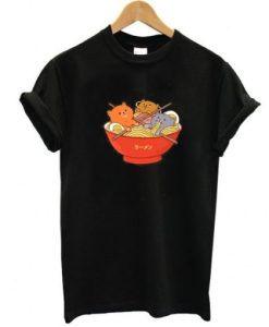 Japanese Ramen Noodle t shirt qn