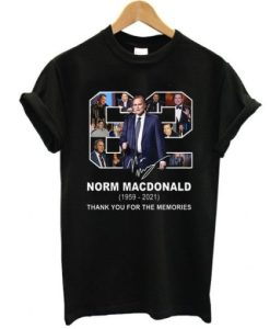 RIP Norm Macdonald 1959-2021 Thank You For The Memories t shirt qn