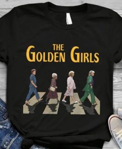 The Golden Girl Crossing Road Vintage t shirt qn