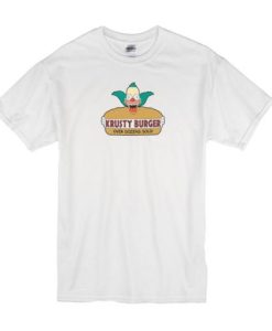 The Simpsons Krusty Burger t shirt qn