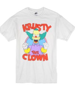 Vintage 1994 Krusty The Clown The Simpsons t shirt qn