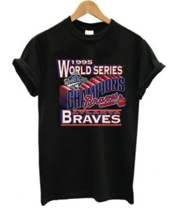 Vintage 1995 Atlanta Braves World Series Champions t shirt qn