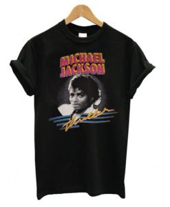 1982 MICHAEL JACKSON THRILLER T shirt qn