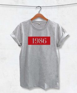 1986 Printed t shirt qn