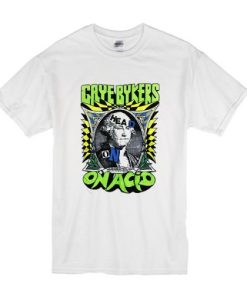 1988 Gaye Bykers on Acid Head On, Wigged Out Tour t shirt qn