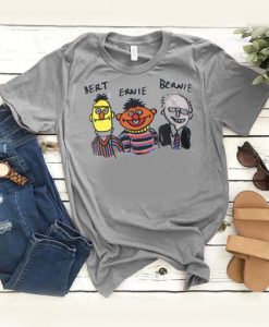 Bert Ernie Bernie t shirt qn