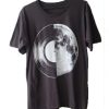 Half Moon Record Album t shirt qn
