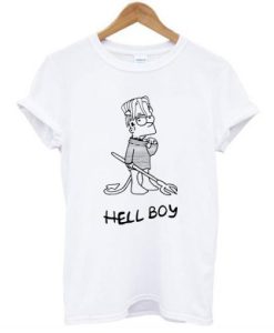 Hellboy Lil Peep t shirt qn