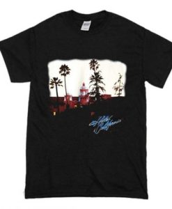 The Eagles Hotel California t shirt qn