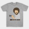 Van Dyke Brown Bob Ross t shirt qn