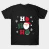 Ho Ho Ho Santa Claus t shirt qn