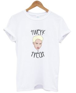 Miley Cyrus Twerk or Treat t shirt qn