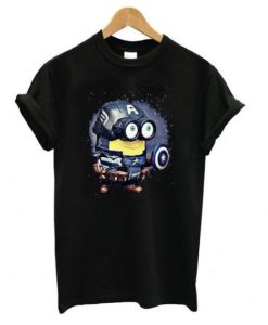 Minions Captain America t shirt qn