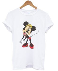 Minnie Mouse Miley Cyrus t shirt qn