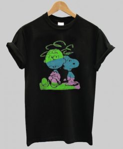 Peanuts Charlie Brown & Snoopy Dizzy t shirt qn