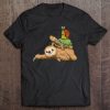 Sloth Turtle Snail Running Sloth T-SHIRT qn