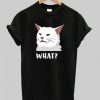 Smudge Cat What T-Shirt qn