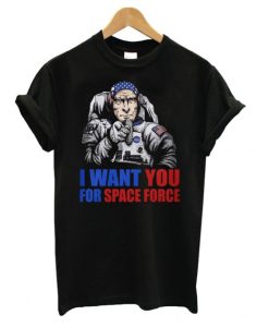 Uncle Sam – I Want You For Space Force t shirt qn