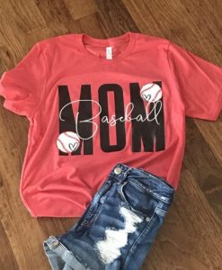 Baseball Mom T-Shirt qn