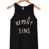 Repent Repeat Sins Tank Top qn