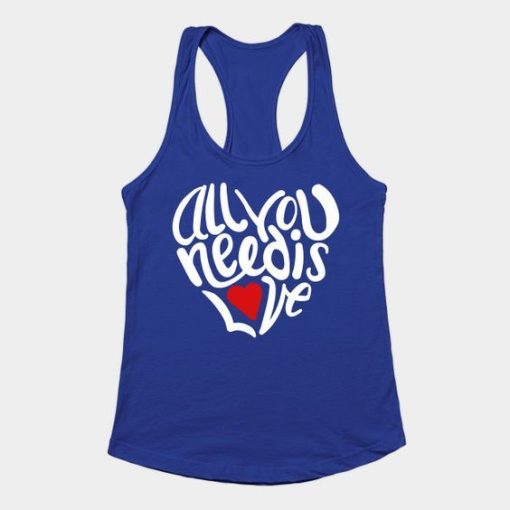 All You Need Is Love Tank Top qn
