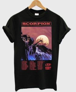 Drake Scorpion World Tour T-shirt qn