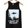 Josh Dun I Want To Believe UFO Tank Top qn