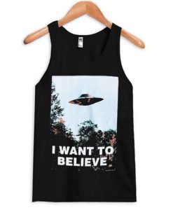 Josh Dun I Want To Believe UFO Tank Top qn