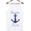 Nauti Bride Adult Tank Top qn