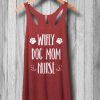 Wifey Dog Mom Nurse Funny TANKTOP qn