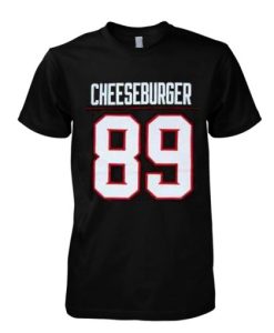 cheese burger t-shirt qn