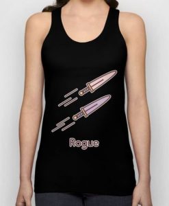 Cute Dungeons And Dragons Rogue tank top qn