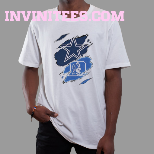 Dallas Cowboys and Duke Blue Devils T-Shirt