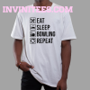 Eat Sleep Bowlinger Repeat Husband T-shirt