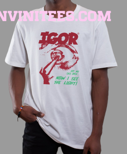 IGOR Tyler the Creator now i see the light tshirt