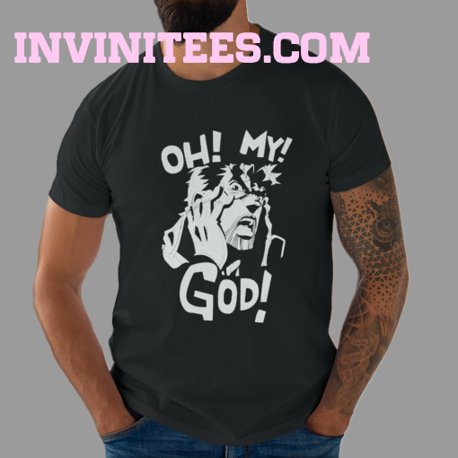 JoJo's Bizarre Adventure Joseph Joestar Oh My God T-Shirt