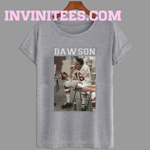 Len Dawson Smoking T Shirt