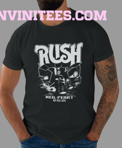 Rush Neil Peart RIP 2020 band T-Shirt