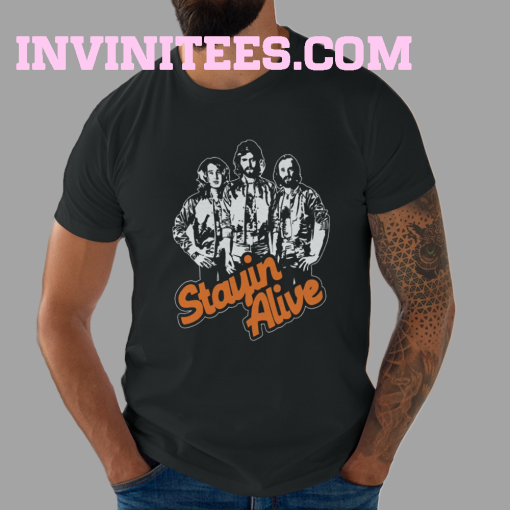 Stayin Alive Bee Gees T-Shirt