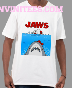 jaws hello kitty t shirt