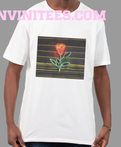 Louis Tomlinson Neon Rose T-Shirt