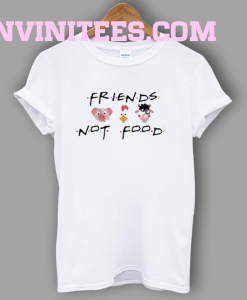 Friends Not Food Vegan Runway Trend T-Shirt