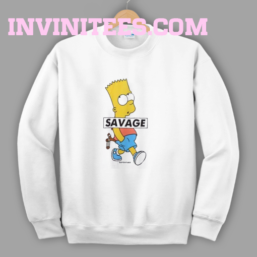 Bart Simpson Savage Sweatshirt
