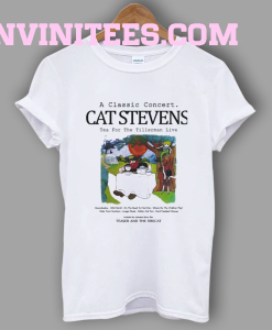 Cat Stevens A Classic Concert T-Shirt