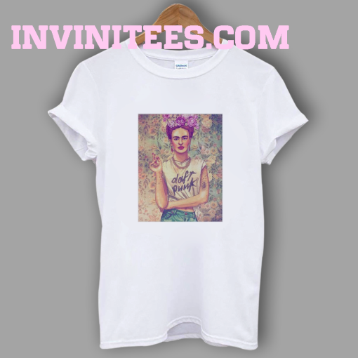 Frida Kahlo Daft Punk T Shirt