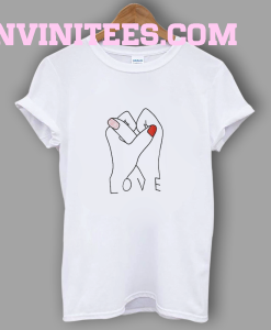 LOVE HANDS FINGER T-Shirt